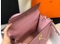 Hermes Kelly 25cm Sellier Bag In Mauve Sylvestre Epsom Leather