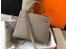 Hermes Kelly 28cm Sellier Bag In Gris Asphalt Epsom Leather