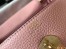 Hermes Lindy 26cm Bag In Pink Clemence With GHW