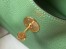 Hermes Lindy 26cm Bag In Vert Criquet Clemence With GHW