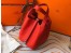 Hermes Picotin Lock 22 Bag In Red Clemence Leather