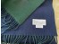Loewe Window Scarf in Green/Blue Wool and Cashmere