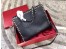 Valentino Black Medium Rockstud Top Handle Bag