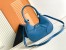 Prada Moon Bag in Blue Padded Nappa Leather