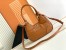 Prada Moon Bag in Caramel Padded Nappa Leather