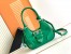 Prada Moon Bag in Green Padded Nappa Leather