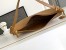 Prada Demi-lune Large Shoulder Bag in Brown Leather