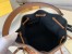 Fendi Mon Tresor Mini Bucket Bag In Multicolour Canvas
