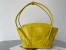 Bottega Veneta Arco Small Bag In Mirabelle Intrecciato Leather