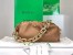 Bottega Veneta The Chain Pouch Bag In Teak Calfskin