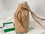 Bottega Veneta Small Loop Bag In Beige Intrecciato Lambskin