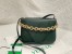 Bottega Veneta Mount Medium Envelope Bag In Green Calfskin