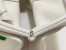 Bottega Veneta Medium Point Top Handle Bag In White Leather