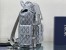 Dior Hit the Road Backpack In Gray CD Diamond Canvas