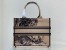 Dior Medium Book Tote Bag In Macro Toile de Jouy Tiger Embroidery 