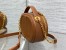 Dior CD Signature Oval Camera Bag in Brown Calfskin