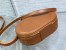 Dior CD Signature Oval Camera Bag in Brown Calfskin