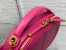 Dior CD Signature Oval Camera Bag in Rani Pink Calfskin