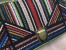 Dior Diorama Canvas Bag Embroidered With Multi-coloured Stripes