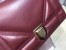 Dior Bordeaux Diorama Lambskin Bag With Large Cannage Motif