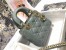 Dior Mini Lady Dior Bag In Grey Cannage Lambskin