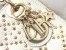 Dior Mini Lady Dior Bag In White Lambskin with Star Embroidery