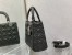 Dior Medium Lady Dior Bag In Noir Cannage Lambskin