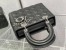 Dior Medium Lady Dior Bag In Noir Cannage Lambskin