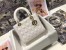 Dior Medium Lady Dior Bag In White Cannage Lambskin