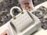 Dior Medium Lady Dior Bag In White Cannage Lambskin