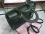 Dior Large Lady Dior Bag In Green Cannage Lambskin