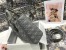Dior Large Lady Dior Bag In Grey Ultramatte Calfskin