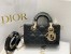 Dior Lady D-Joy Micro Bag In Black Cannage Lambskin