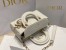 Dior Lady D-Joy Micro Bag In White Cannage Lambskin