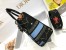 Dior Medium Lady D-Lite Bag In Black Pixel Zodiac Embroidery