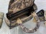 Dior Lady D-Lite Medium Bag In Beige Toile de Jouy Voyage Embroidery