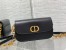Dior 30 Montaigne Avenue Bag In Black Box Calfskin