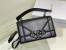 Dior 30 Montaigne Chain Bag With Handle In Black Lambskin