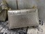 Dior 30 Montaigne Chain Bag In Metallic Gold Calfskin