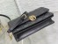 Dior Miss Dior Top Handle Bag in Black Cannage Lambskin