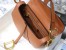 Dior Saddle Bag In Brown Grained Calfskin