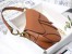 Dior Saddle Bag In Dark Tan Grained Calfskin