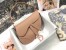 Dior Saddle Bag In Blush Ultramatte Calfskin
