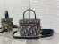 Dior Small CD Signature Vanity Case in Blue Oblique Jacquard