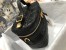 Dior Small Travel Vanity Case In Black Cannage Lambskin