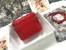 Dior Small Travel Vanity Case In Red Cannage Lambskin