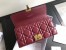 Dior DiorAddict Continental Wallet In Bordeaux Lambskin