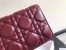 Dior DiorAddict Continental Wallet In Bordeaux Lambskin