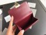 Dior French DiorAddict Wallet In Bordeaux Lambskin