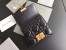 Dior French DiorAddict Wallet In Black Lambskin